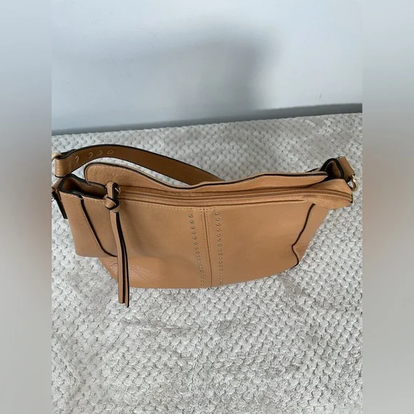 Montana West Tan Hobo Shoulder Bag - Picture 4 of 9